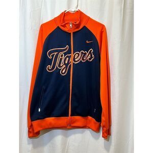 Nike Detroit Tigers Men's Varsity Style Jacket Size L Multicolor Full Zip MLB